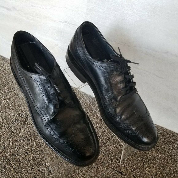 British Walkers Black Oxford Loafers Men’s sz 10 M - Picture 3 of 8